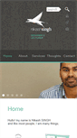Mobile Screenshot of nikashsingh.com