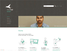Tablet Screenshot of nikashsingh.com